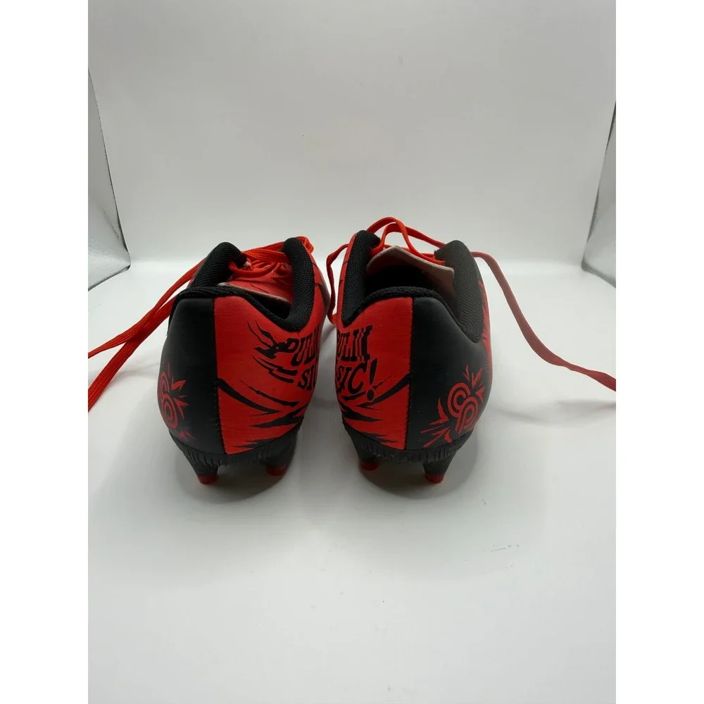 Puma Ultra Play Pulisic Youth Soccer Cleats Red Black Graphic 107500-01 Size 13Y